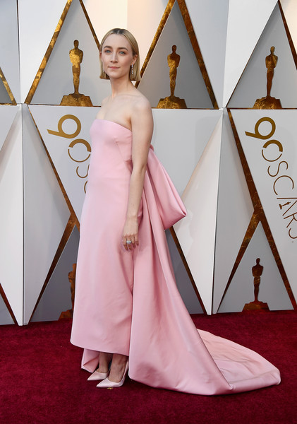 Saoirse Ronan at the 2018 Oscars